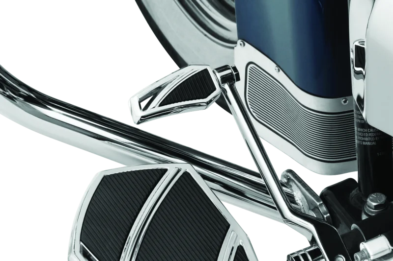 Kuryakyn Phantom Shift Peg Chrome - Back View