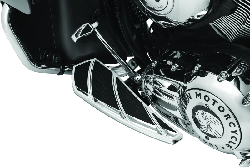 Kuryakyn Phantom Shift/Brake Peg Chrome - Back View