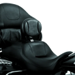 Load image into Gallery viewer, Kuryakyn Plug-In Driver Backrest 97-Up Touring Chrome - Detail View