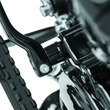 Load image into Gallery viewer, Kuryakyn Precision Heel Shifter Eliminator Black - Side View