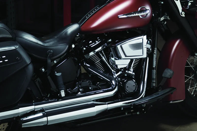 Kuryakyn Precision Oil Line Cover Black - Detail View