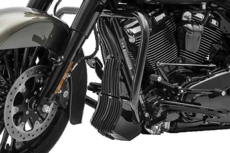 Kuryakyn Precision Regulator Cover Black - Side View