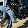 Load image into Gallery viewer, Kuryakyn Precision Regulator Cover Chrome - Back View
