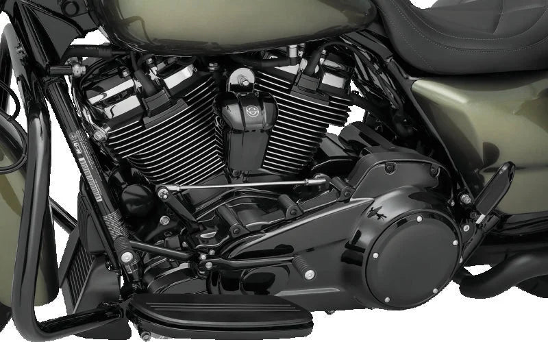 Kuryakyn Precision Spark Plug Cover Black - Side View