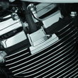 Load image into Gallery viewer, Kuryakyn Precision Spark Plug Cover Milwaukee-8 Chrome - Side View