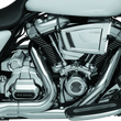 Load image into Gallery viewer, Kuryakyn Precision Transmission Shroud Chrome - Side View