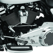 Load image into Gallery viewer, Kuryakyn Precision Transmission Top Cover 17-Up Touring Models Chrome - Installation View