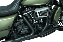 Load image into Gallery viewer, Kuryakyn Precision Transmission Top Cover Black - Side View