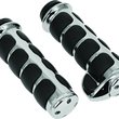 Load image into Gallery viewer, Kuryakyn Premium ISO Grips With Throttle Boss Throttle-By-Wire Chrome - Main Product View