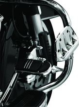 Load image into Gallery viewer, Kuryakyn Premium Mini Board With Male Mount Adapter Chrome - Side View