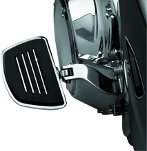 Load image into Gallery viewer, Kuryakyn Premium Mini Board With Male Mount Adapter Chrome - Back View