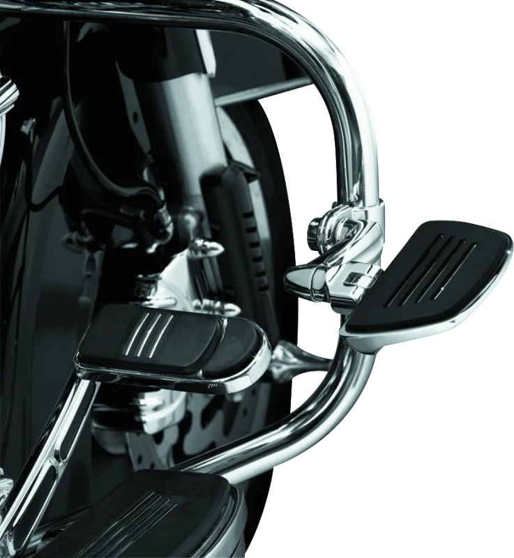 Kuryakyn Premium Mini Board Without Male Mount Adapter Chrome - Side View