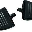Load image into Gallery viewer, Kuryakyn Premium Mini Boards With Male Mount Adapters Black - Main Product View