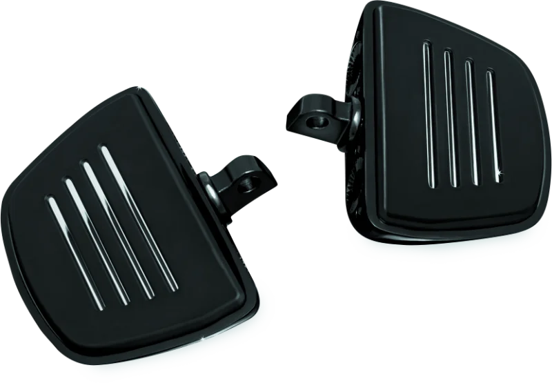 Kuryakyn Premium Mini Boards With Male Mount Adapters Black - Main Product View