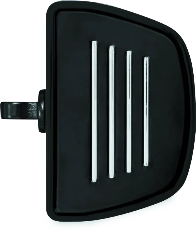 Kuryakyn Premium Mini Boards With Male Mount Adapters Black - Side View