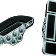 Load image into Gallery viewer, Kuryakyn Premium Ribbed Floorboards Without Adapter Chrome - Main Product View