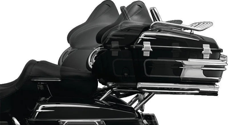 Kuryakyn Quick Adjust Relocator For Tour Pak 97-13 Touring Models Chrome - Side View