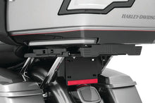 Load image into Gallery viewer, Kuryakyn Quick Adjust Tour-Pak Relocator 14-Up Touring Black - Side View
