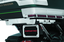 Load image into Gallery viewer, Kuryakyn Quick Adjust Tour-Pak Relocator 14-Up Touring Chrome - Side View