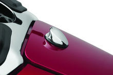 Load image into Gallery viewer, Kuryakyn Quick Release Fuel Door Knob Chrome - Side View