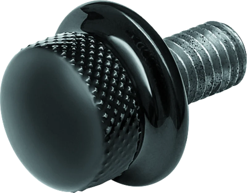 Kuryakyn Quick Release Seat Screw 14-23 Indian Models Gloss Black - Main Product View