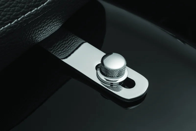 Kuryakyn Quick Release Seat Screw Chrome - Side View