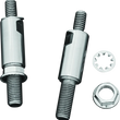 Load image into Gallery viewer, Kuryakyn Raised Mirror Adaptors Metric Models (Excluding Yamaha) Chrome - Main Product View