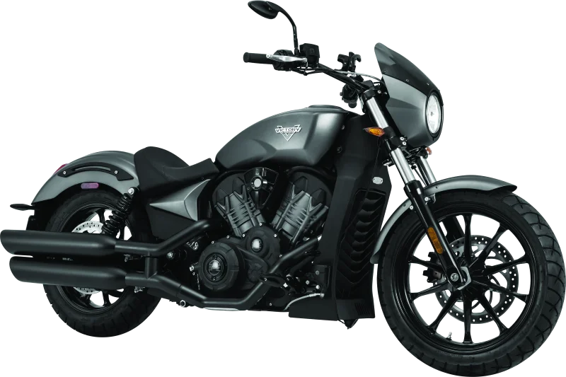 Kuryakyn Raised Mirror Mnt Adapters Gloss Black - Side View