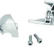 Load image into Gallery viewer, Kuryakyn Rear Atto Turn Signal Adapter Chrome - Side View