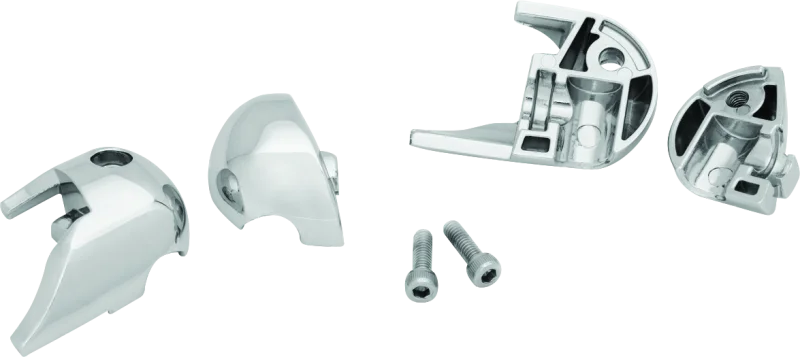 Kuryakyn Rear Atto Turn Signal Adapter Chrome - Side View