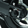 Load image into Gallery viewer, Kuryakyn Rear Axle Slide CRF1000L/Adventure Black - Side View