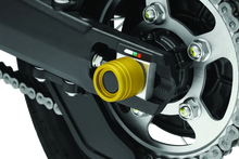 Load image into Gallery viewer, Kuryakyn Rear Axle Slide CRF1000L/Adventure Gold - Side View