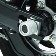 Load image into Gallery viewer, Kuryakyn Rear Axle Slide CRF1000L/Adventure Silver - Side View