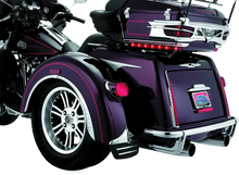 Load image into Gallery viewer, Kuryakyn Rear Bumper Accents For Trikes Chrome - Side View