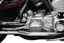 Load image into Gallery viewer, Kuryakyn Rear Cylinder Base Cover For 02-06 Touring Models Chrome - Side View