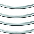 Load image into Gallery viewer, Kuryakyn Rear Fender Accents FLHX &amp; FLTR Models Chrome - Main Product View