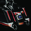 Load image into Gallery viewer, Kuryakyn Rear Fender Accents FLHX &amp; FLTR Models Chrome - Side View