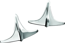 Load image into Gallery viewer, Kuryakyn Rear Fender Accents, Leading Edge, Chrome - Main Product View