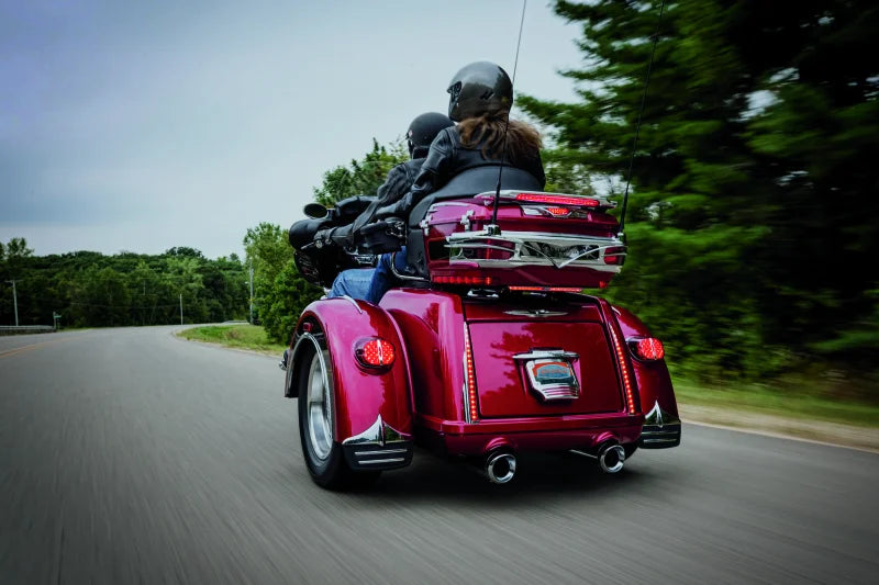Kuryakyn Rear Light Bars For Trikes Chrome - Back View
