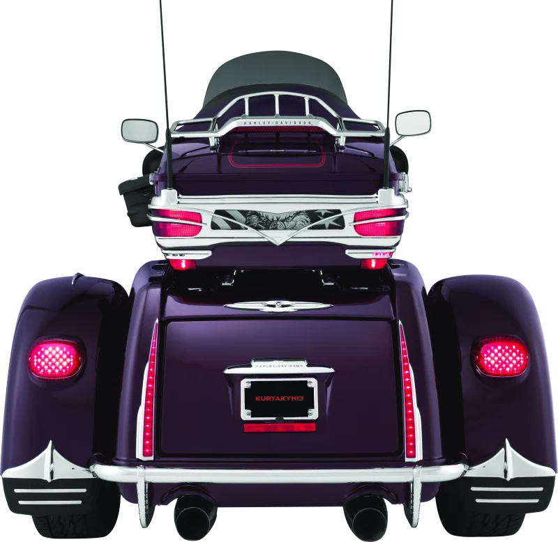 Kuryakyn Rear Light Bars For Trikes Chrome - Additional View 5