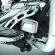 Load image into Gallery viewer, Kuryakyn Rear Master Cylinder Cover 99-07 Touring, 00-17 Softail Models Chrome