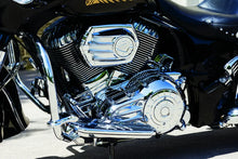Load image into Gallery viewer, Kuryakyn Rear Oil Panel Accent Chrome Indian - Additional View 5