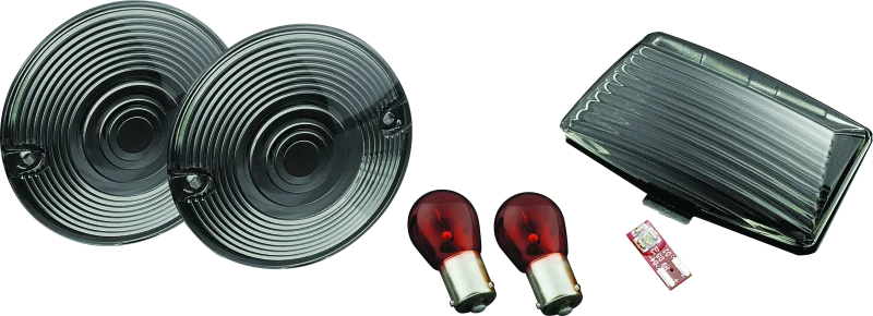 Kuryakyn Rear Smoke Lens Kit - Main Product View