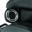 Load image into Gallery viewer, Kuryakyn Rear Speaker Accents For Harley-Davidson Chrome - Side View