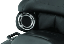Load image into Gallery viewer, Kuryakyn Rear Speaker Accents For Harley-Davidson Chrome - Side View