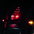 Load image into Gallery viewer, Kuryakyn Rear Turn Signal &amp; License Plate Mount Indian Black - Side View