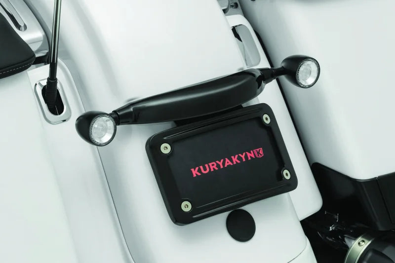 Kuryakyn Rear Turn Signal Mount Black - Detail View