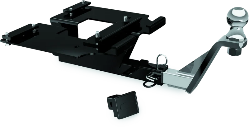 Kuryakyn Receiver Hitch  09-Up Trike Models - Side View