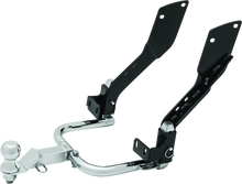 Load image into Gallery viewer, Kuryakyn Receiver Hitch  14-up Touring Models Black &amp; Chrome - Main Product View