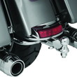 Load image into Gallery viewer, Kuryakyn Receiver Hitch  14-up Touring Models Black &amp; Chrome - Side View